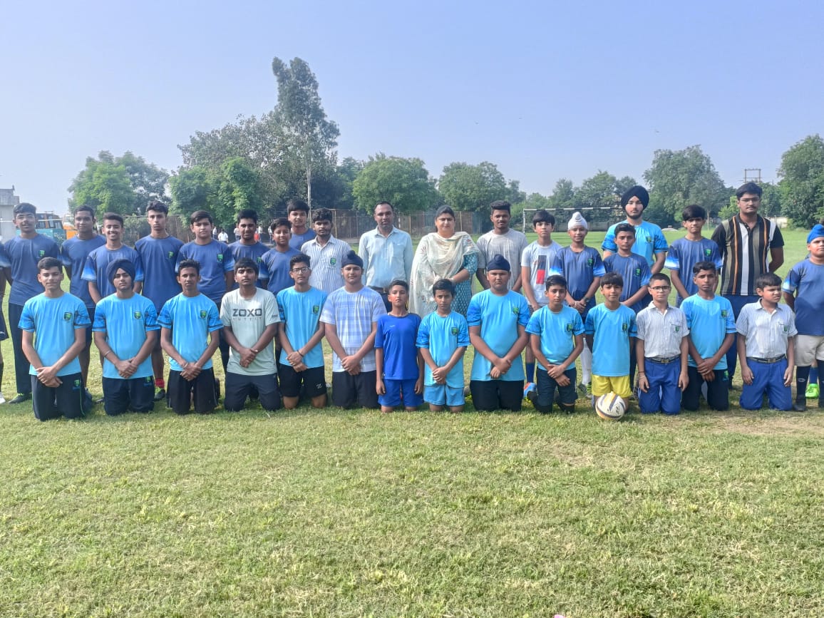  Inter House Football competition