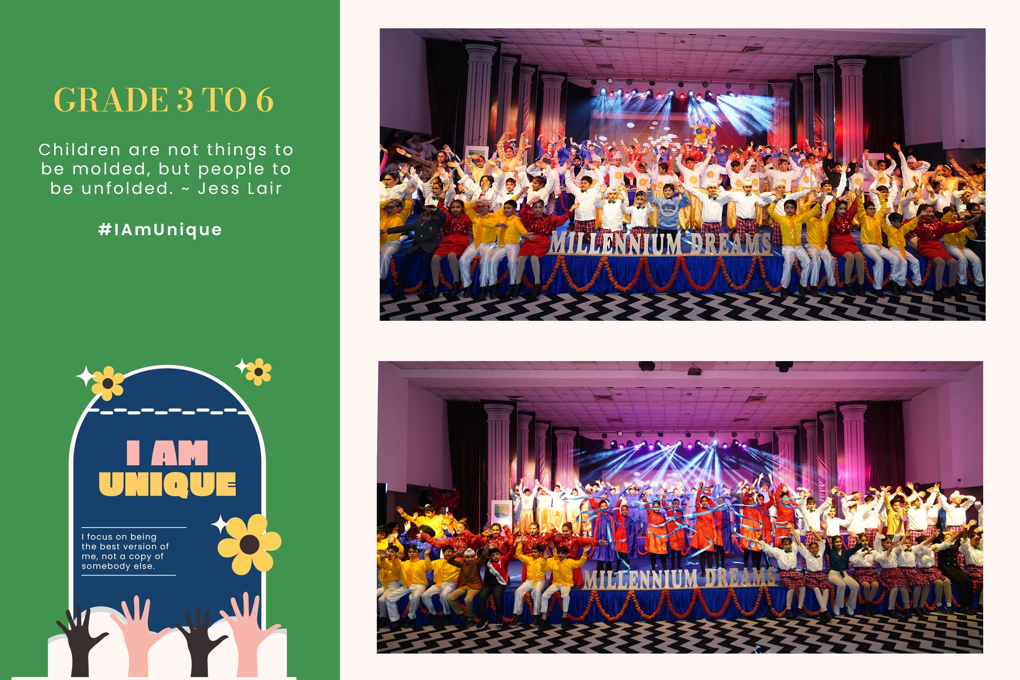 Annual Function 'The Millennium Dreams- Return to the Roots' (Grade 3 to 6)