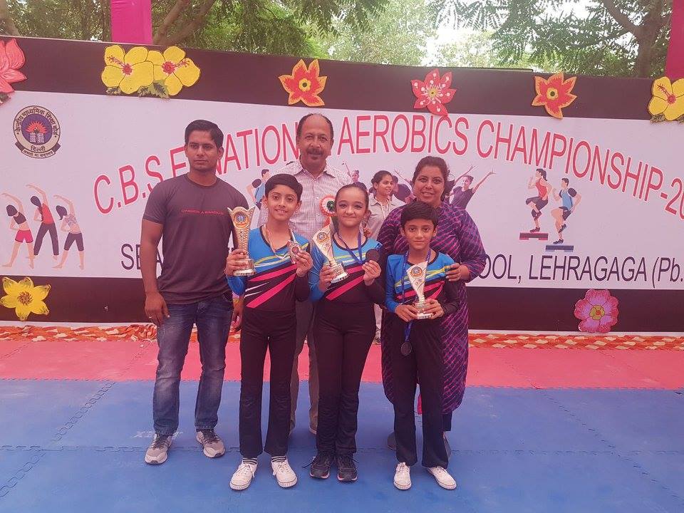 TMSA students win CBSE National Aerobics championship