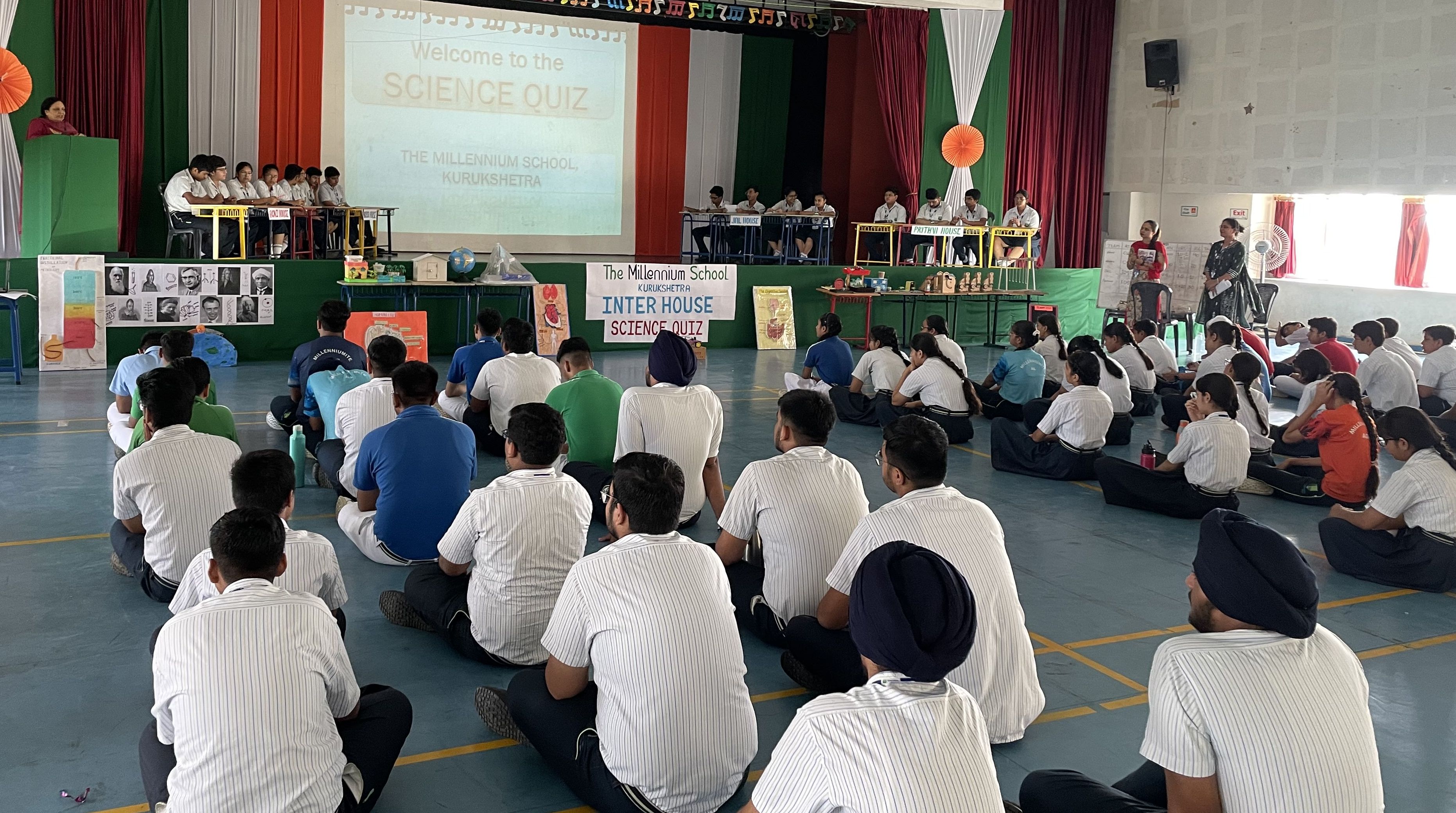 The Millennium School, Kurukshetra Organises Inter – House Science Quiz Competition