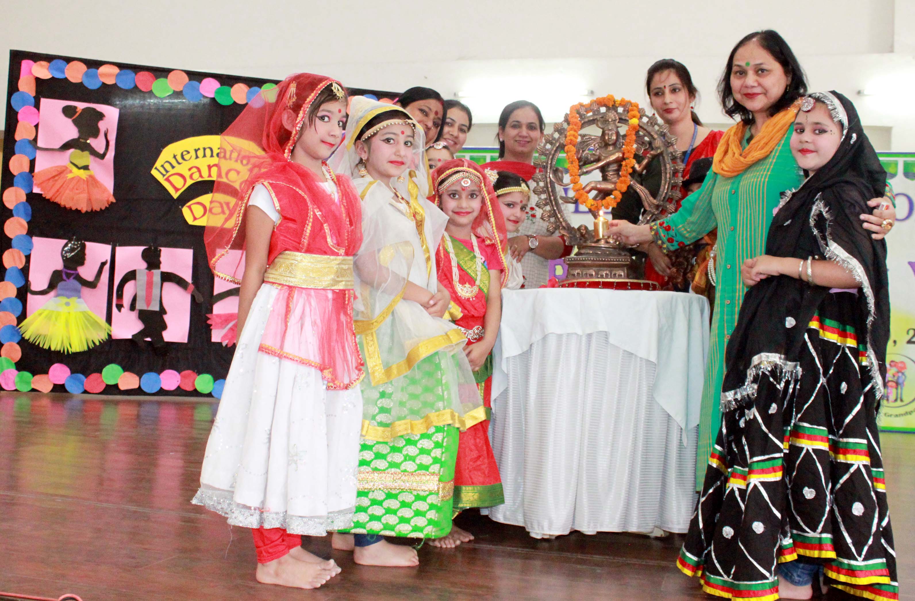 The Millennium School Patiala celebrated International Dance Day