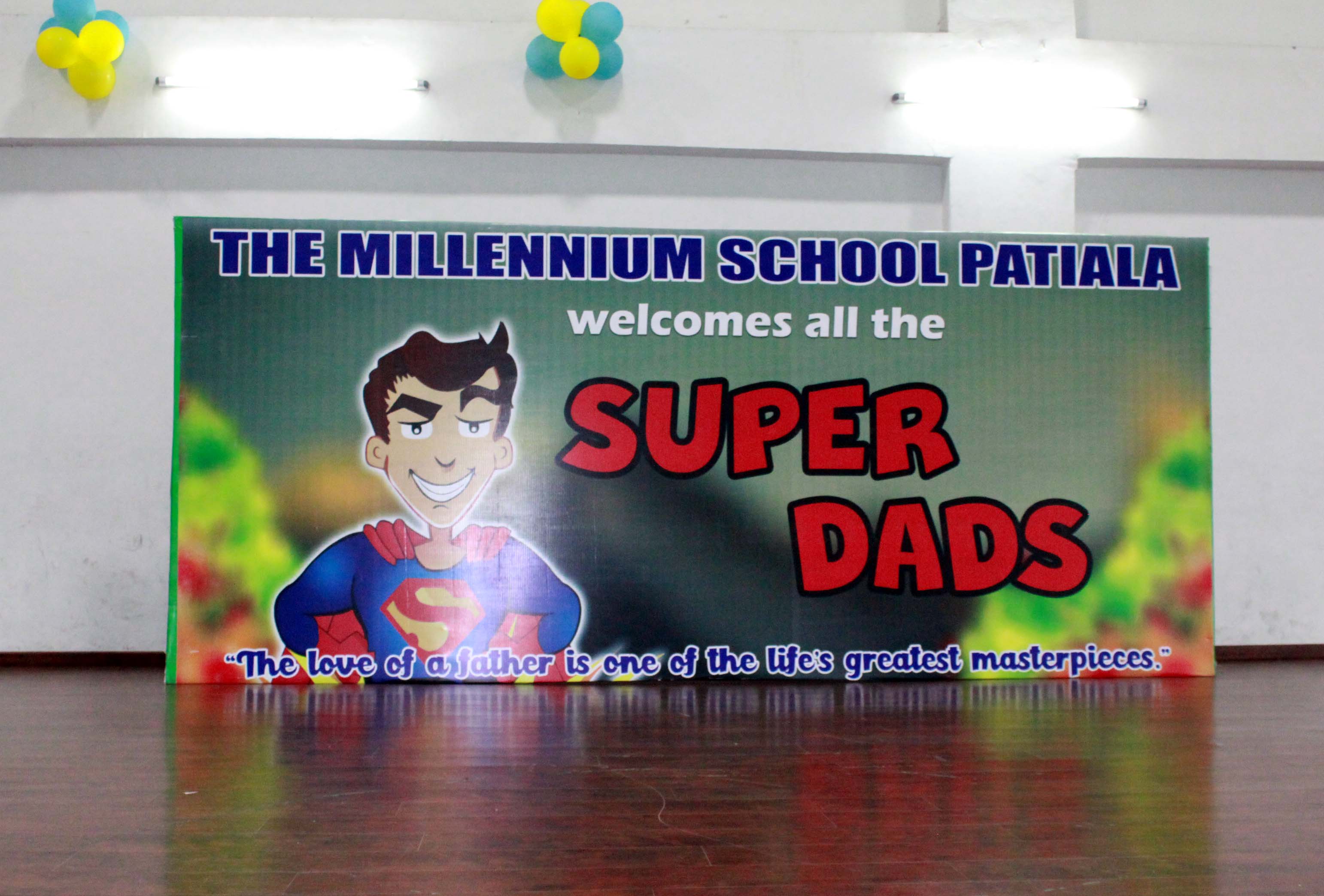 The Millennium School Patiala organized ‘Super Dads’ Event